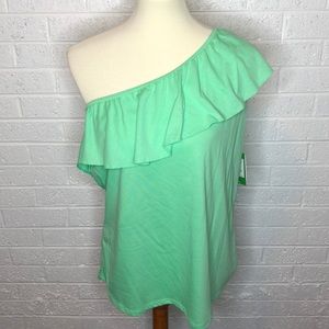 Lilly Pulitzer Morley One Shoulder Top NWT